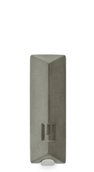 Mezuzah - Concrete and Metal