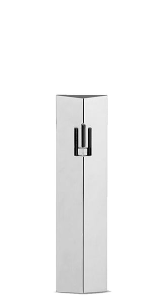 Metal Mezuzah "ש" on top