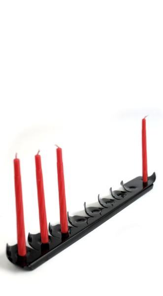 Metal Folded Menorah